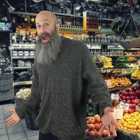 Vintage Other - Vintage Lands’ End Wool Zip-Up Sweater XXXL